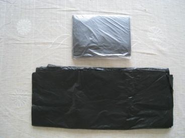 Doublure à bacs emballés noirs en HDPE