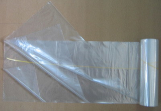 LDPE Sac à ordures en plastique emballés STAR transparent