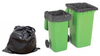 LDPE Black Star Seal Heavy Duty Sac à ordures en plastique/sac poubelle